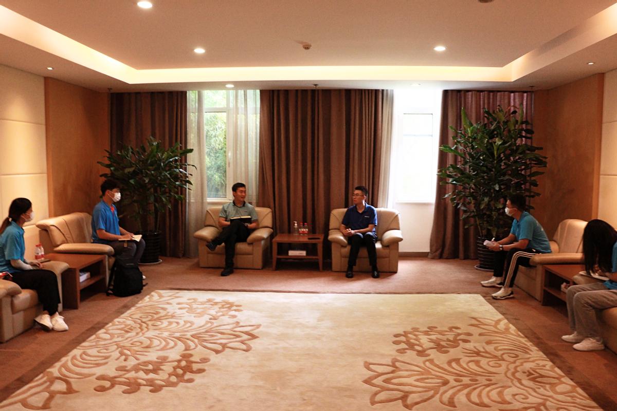 山东学子三下乡：走进蓝帆医疗，调研集聚优势