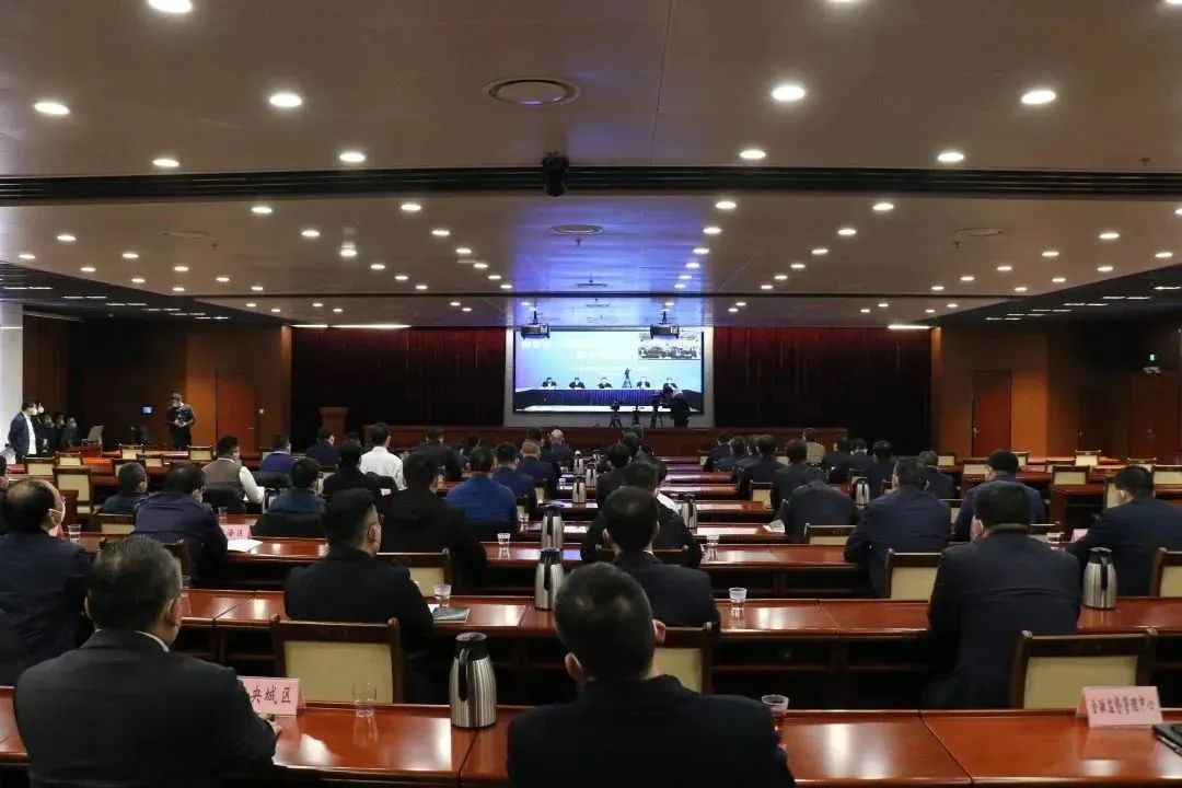 潍坊滨海区组织参加全市“双招双引”重点合作项目视频签约活动