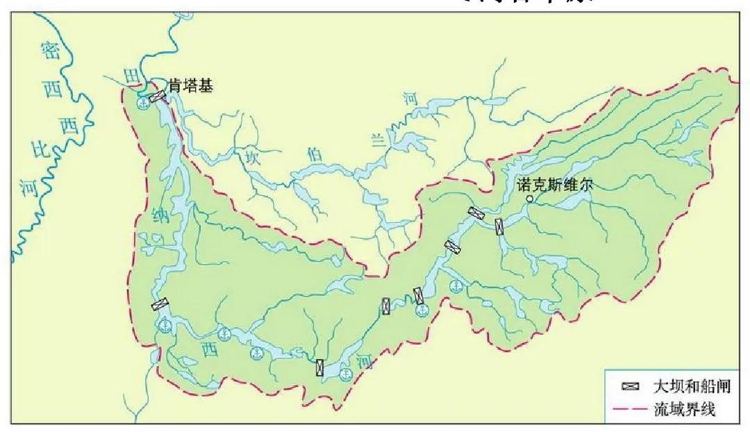 美国田纳西州在美国什么地方,美国田纳西河流域的治理
