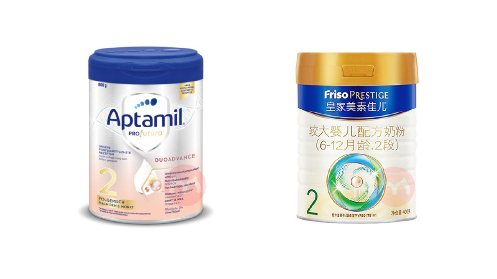 德版爱他美新老包装区别2023,皇家美素佳儿2段对比爱他美白金