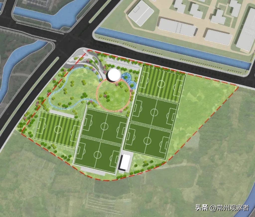 国内专业足球场最新建设情况,现代化足球训练基地