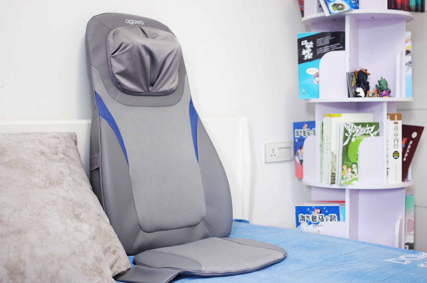 奥佳华1106按摩靠垫评测,坐久了腰酸缓解