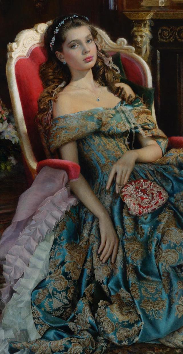 俄罗斯艺术家玛丽娜绘画,俄罗斯玛丽娜的画