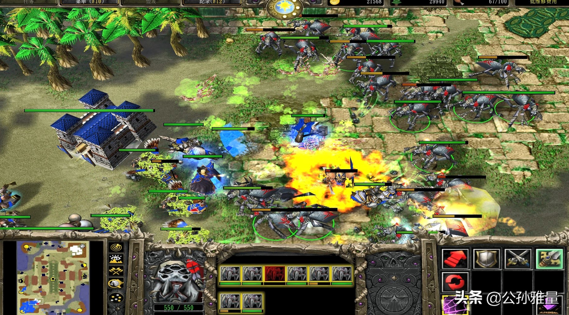 魔兽争霸3令人发狂的人机地图,令人发狂的电脑人族100人口怎么打