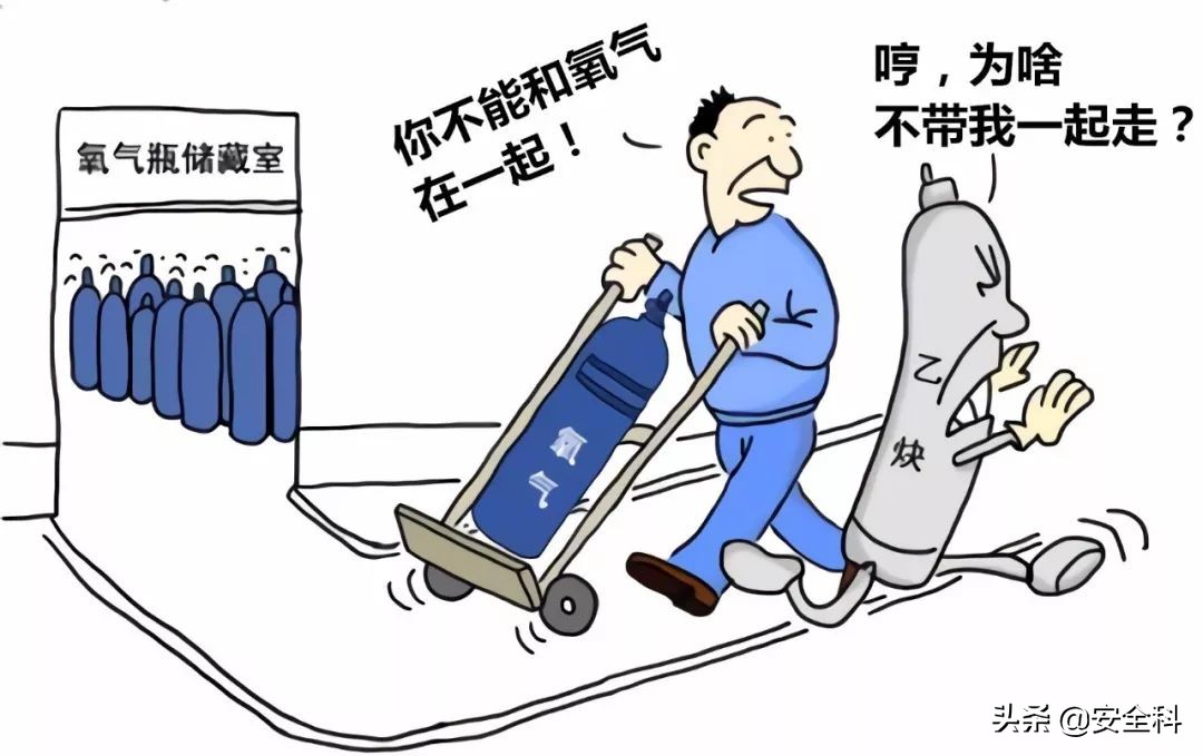 乙炔瓶与氧气瓶的安全距离,乙炔和氧气瓶安全距离是多少