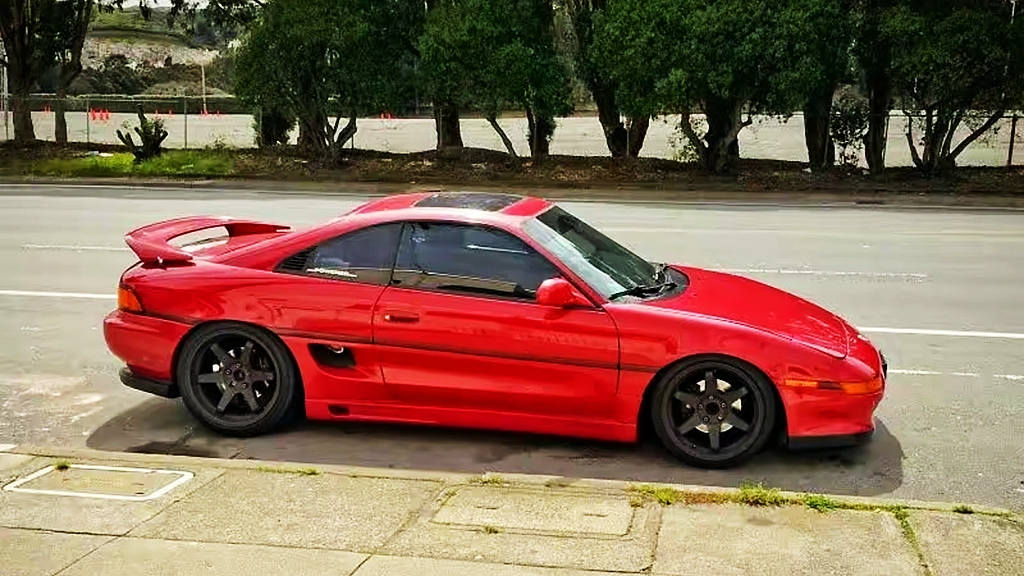 丰田mr2第2代多美卡,mr2丰田试驾