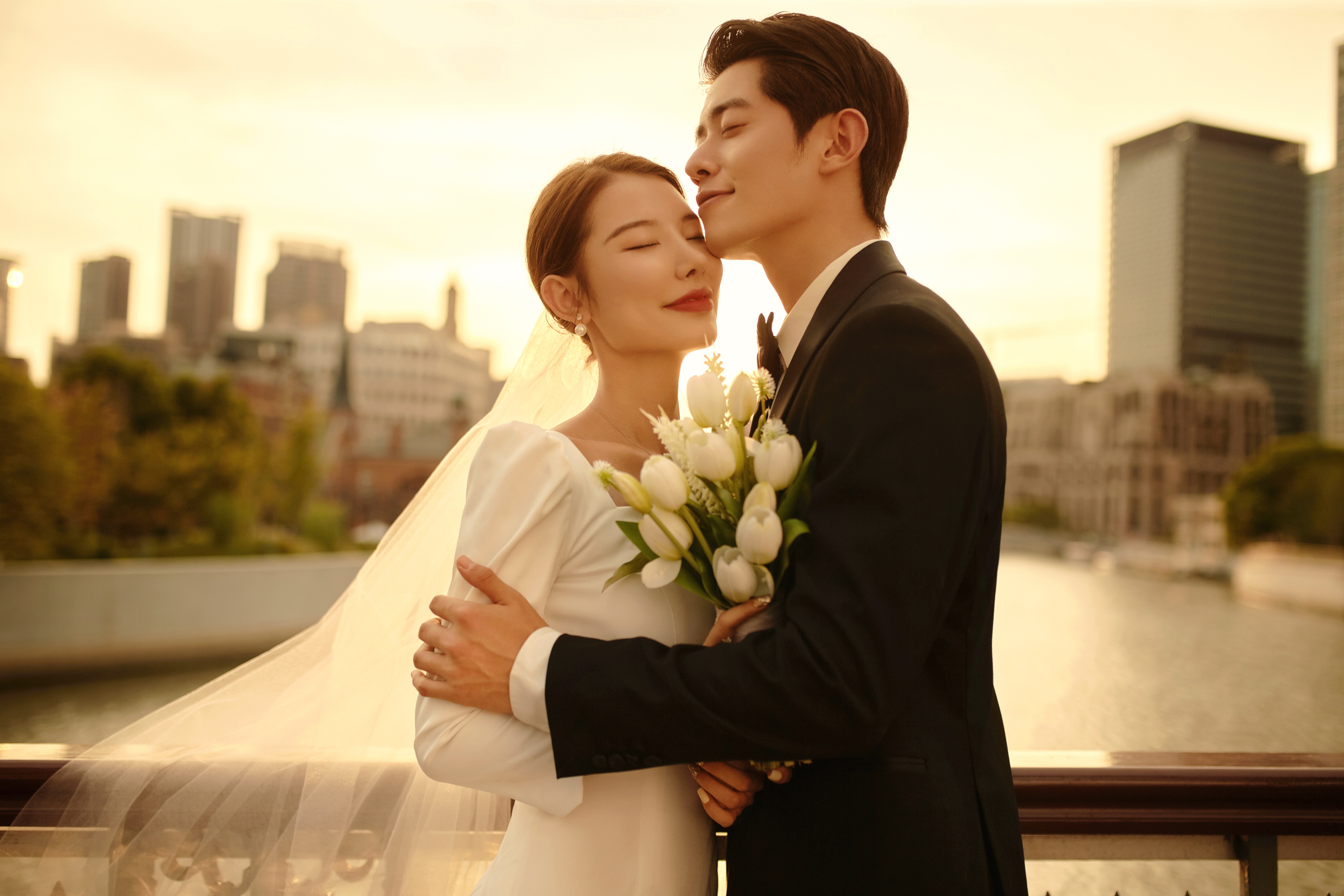 上海婚礼胶片摄影,婚礼延期婚纱照未拍