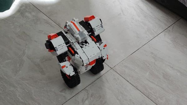 积木可编程机器人,ONEBOT积木平衡机器人2代