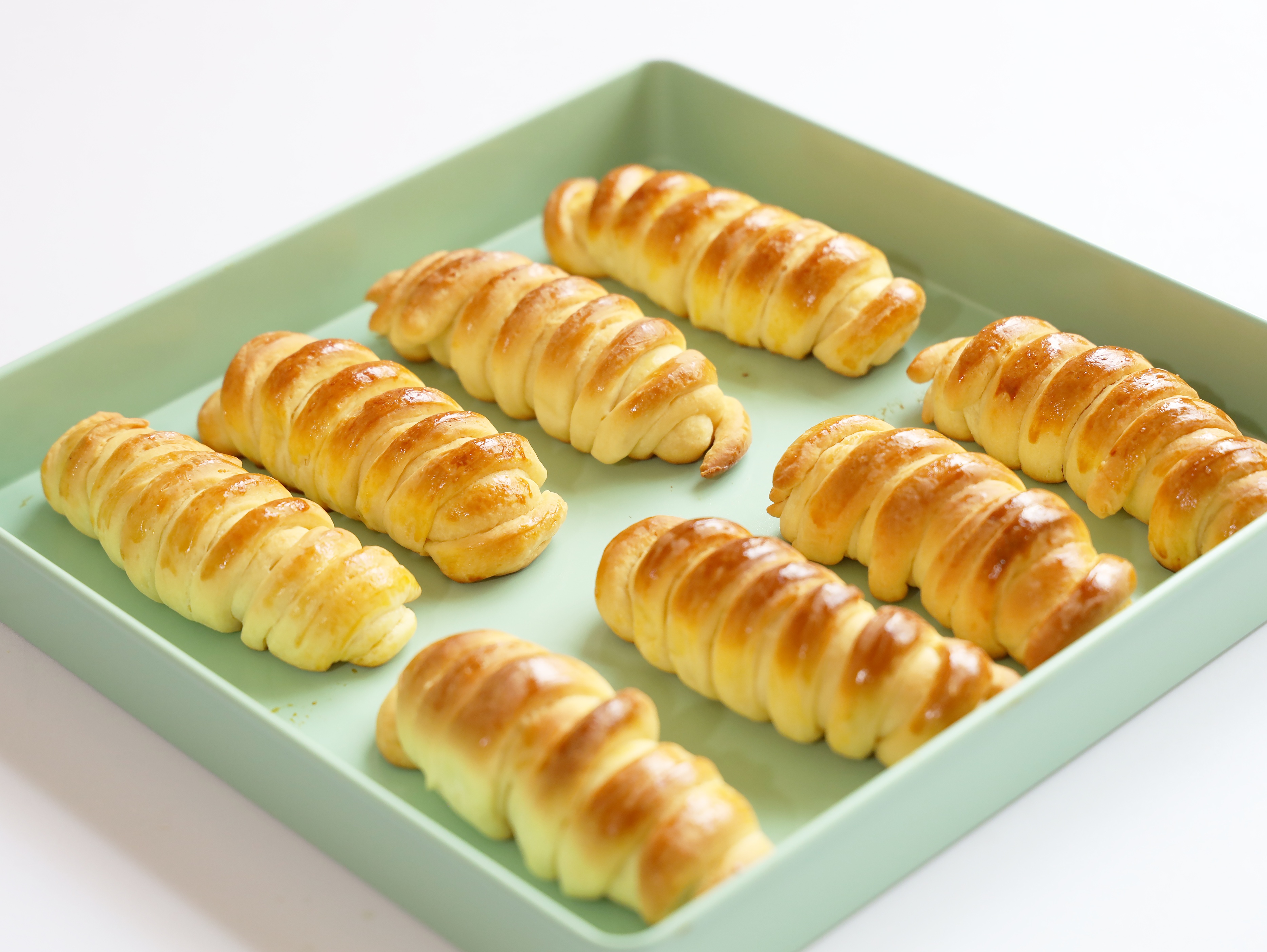 自己在家怎么做毛毛虫面包,毛毛虫面包不用黄油可以做成