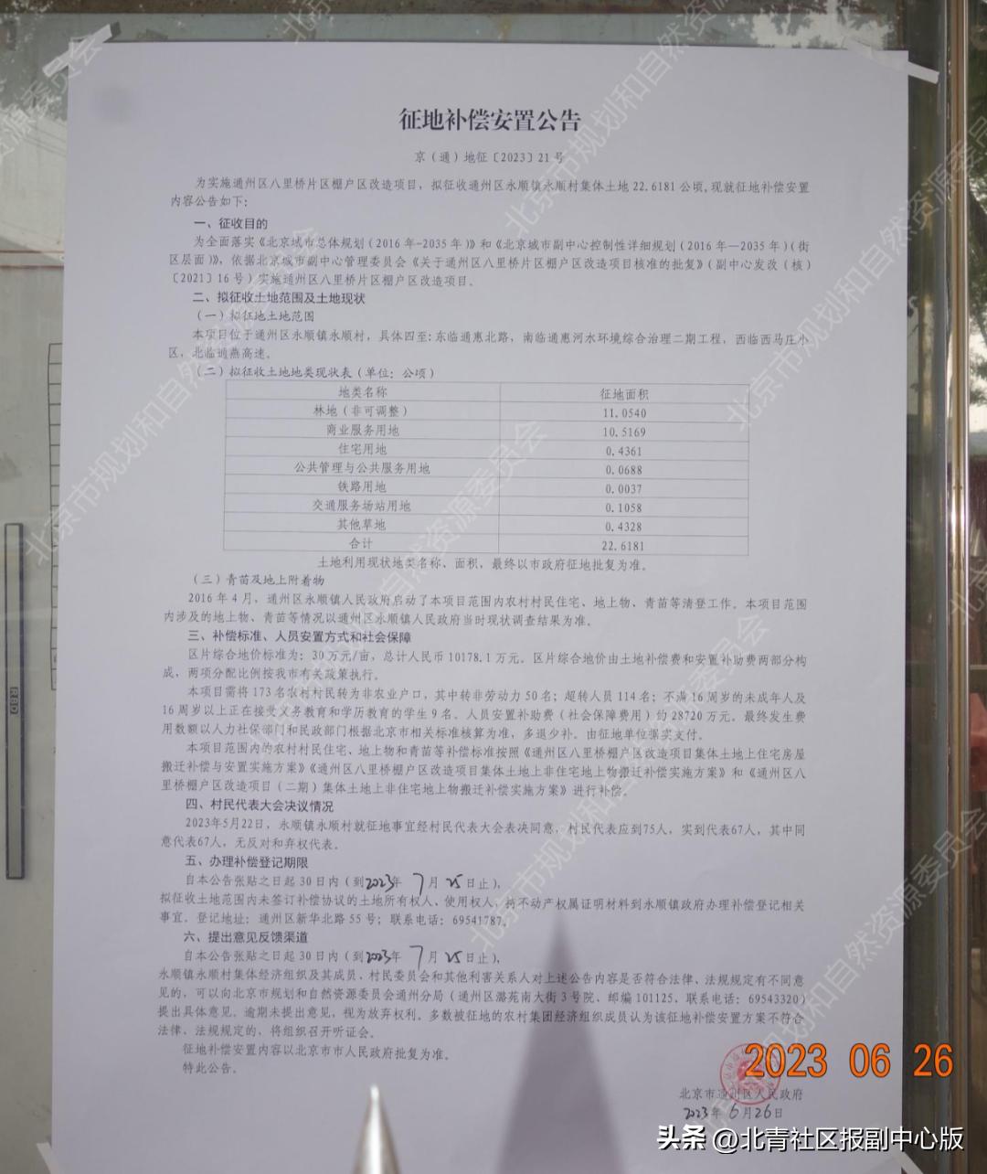 通州国有土地拆迁补偿,通州最新补偿方案出炉