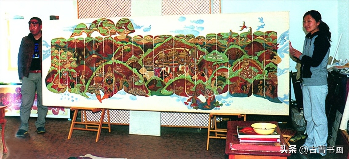 *藏西**当代美术家们的牧美历程：《*藏西**画派探微》出版前言