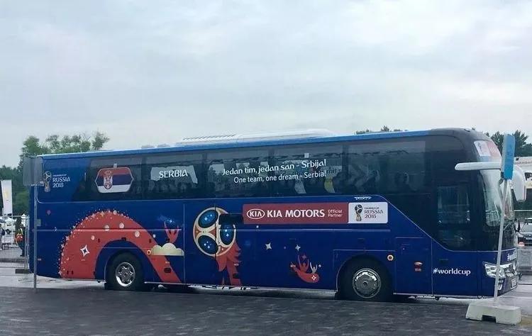 世界足球俱乐部大巴车,五大联赛球队大巴