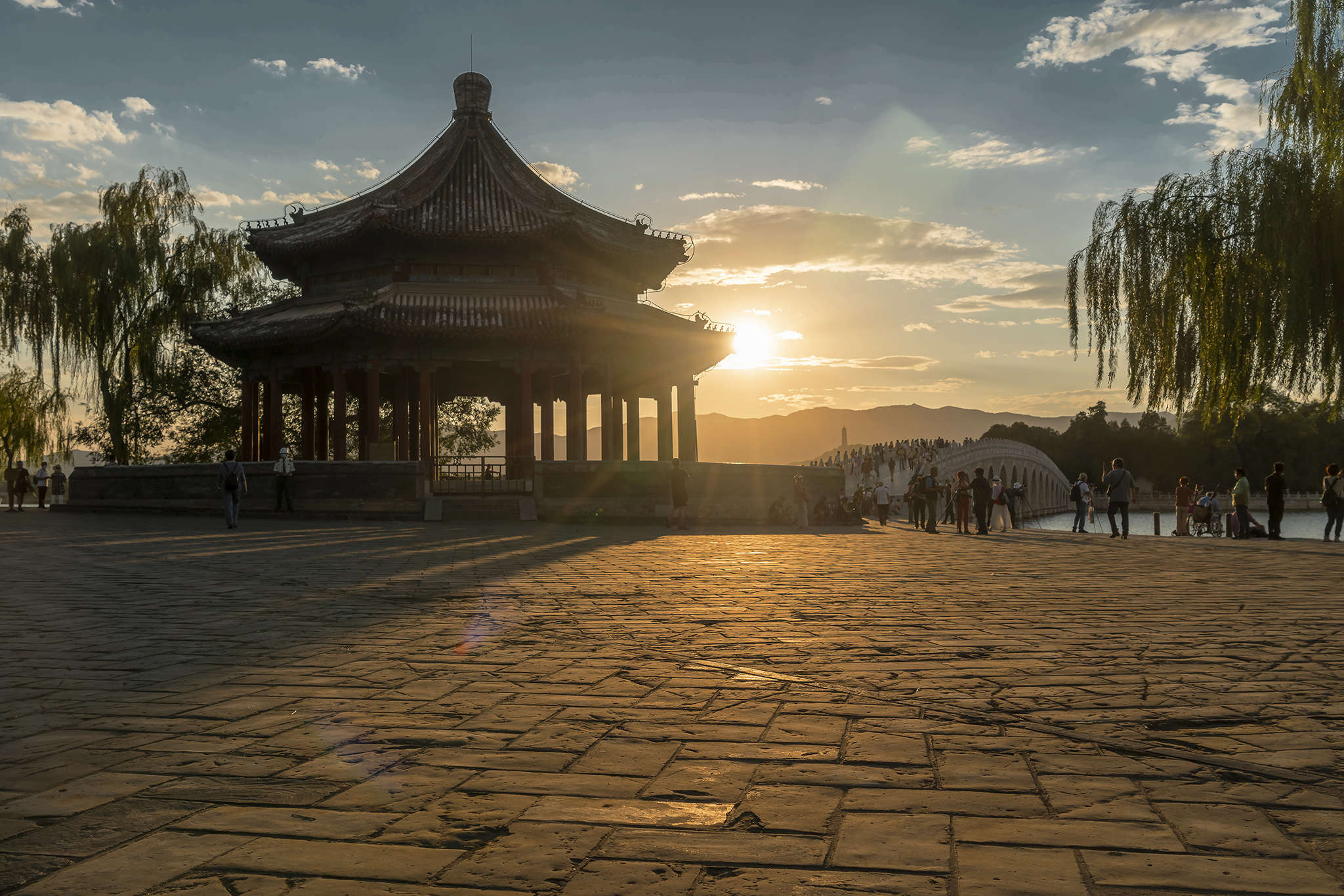 走颐和清漪，赏皇家园林之十一：昆明湖东堤（修订版）