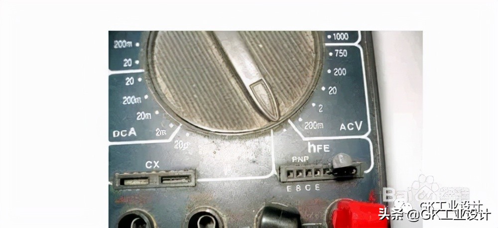 万用表的介绍和使用方法,万用表功能区域介绍