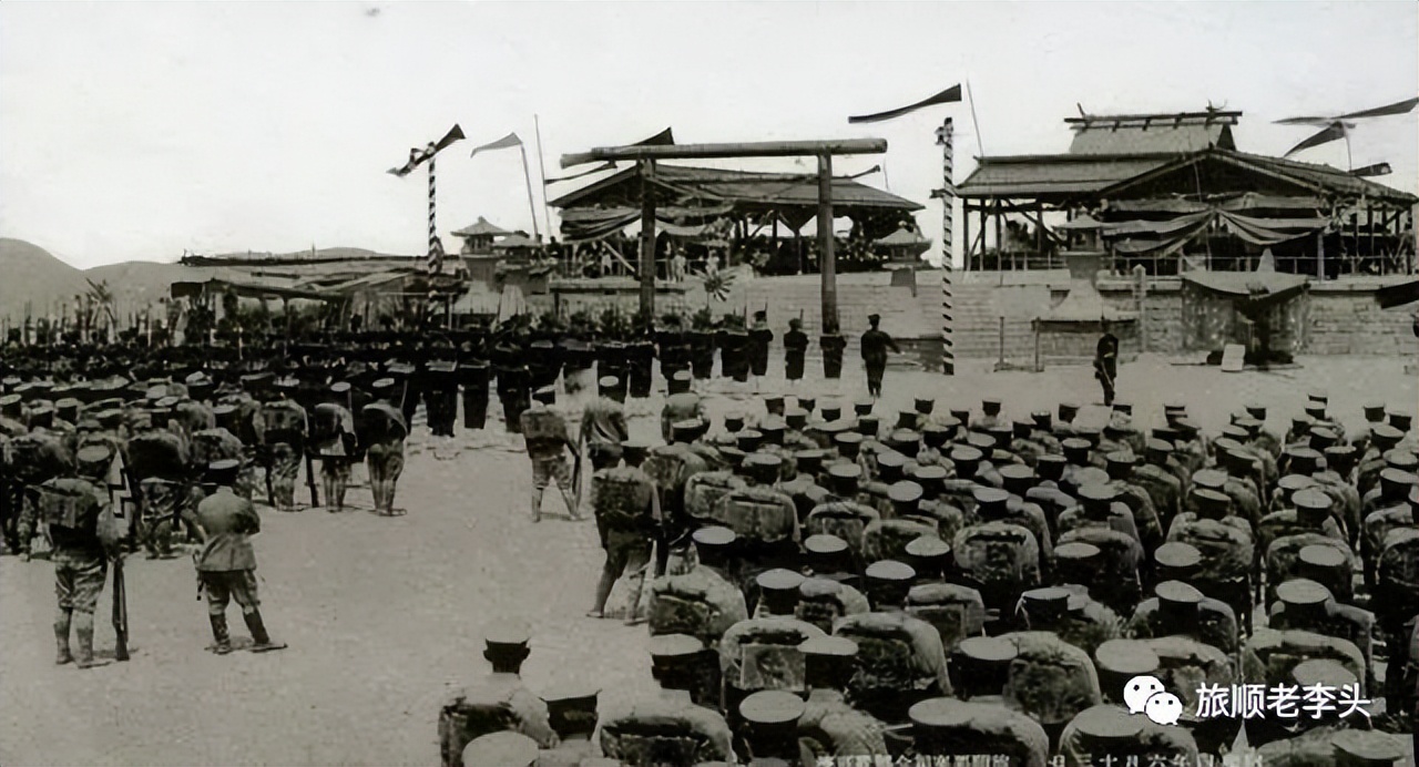 旅顺白玉神社纳骨祠,白玉山军舰舰桥