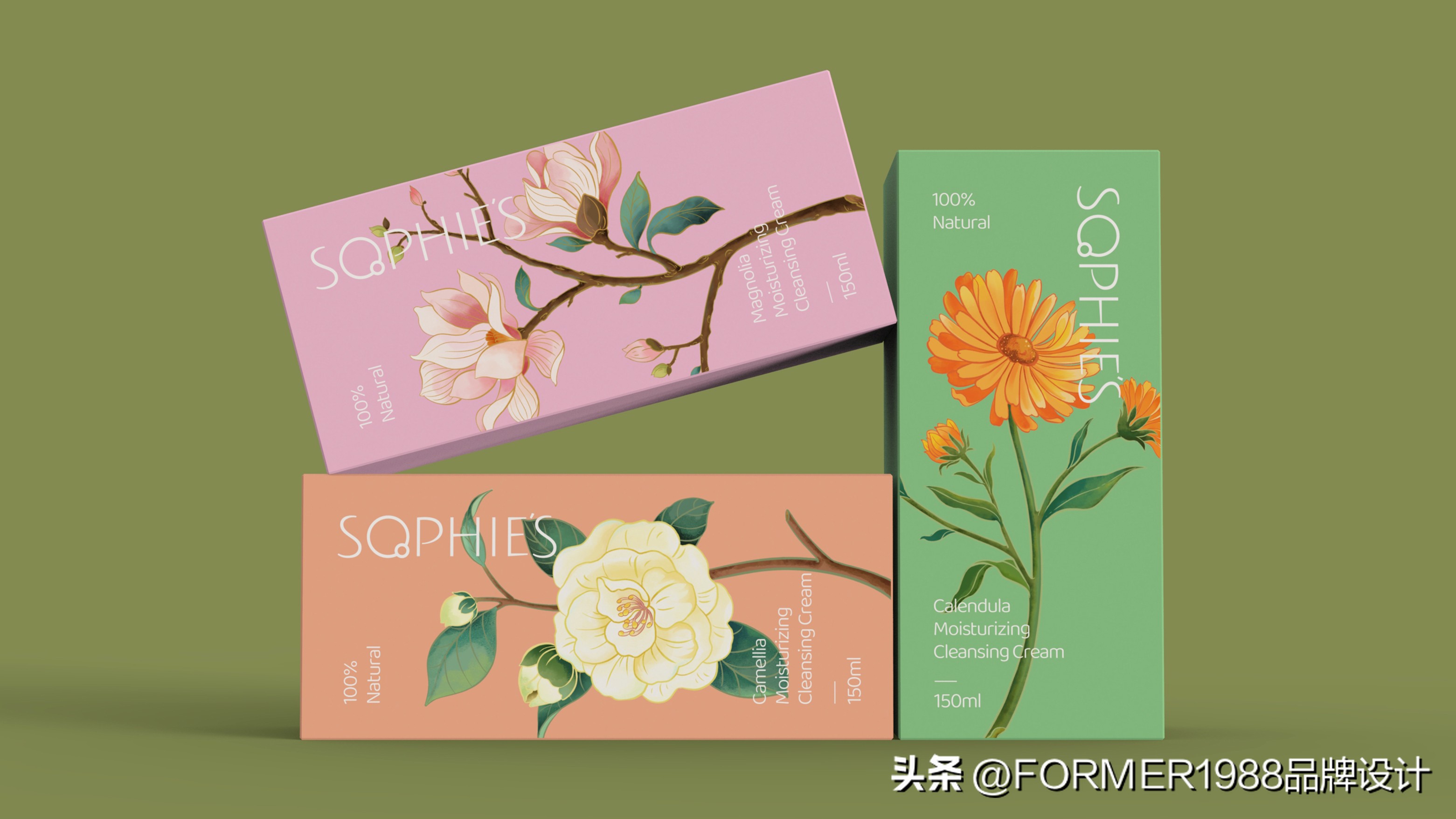 插画化妆品包装,插画化妆品包装设计