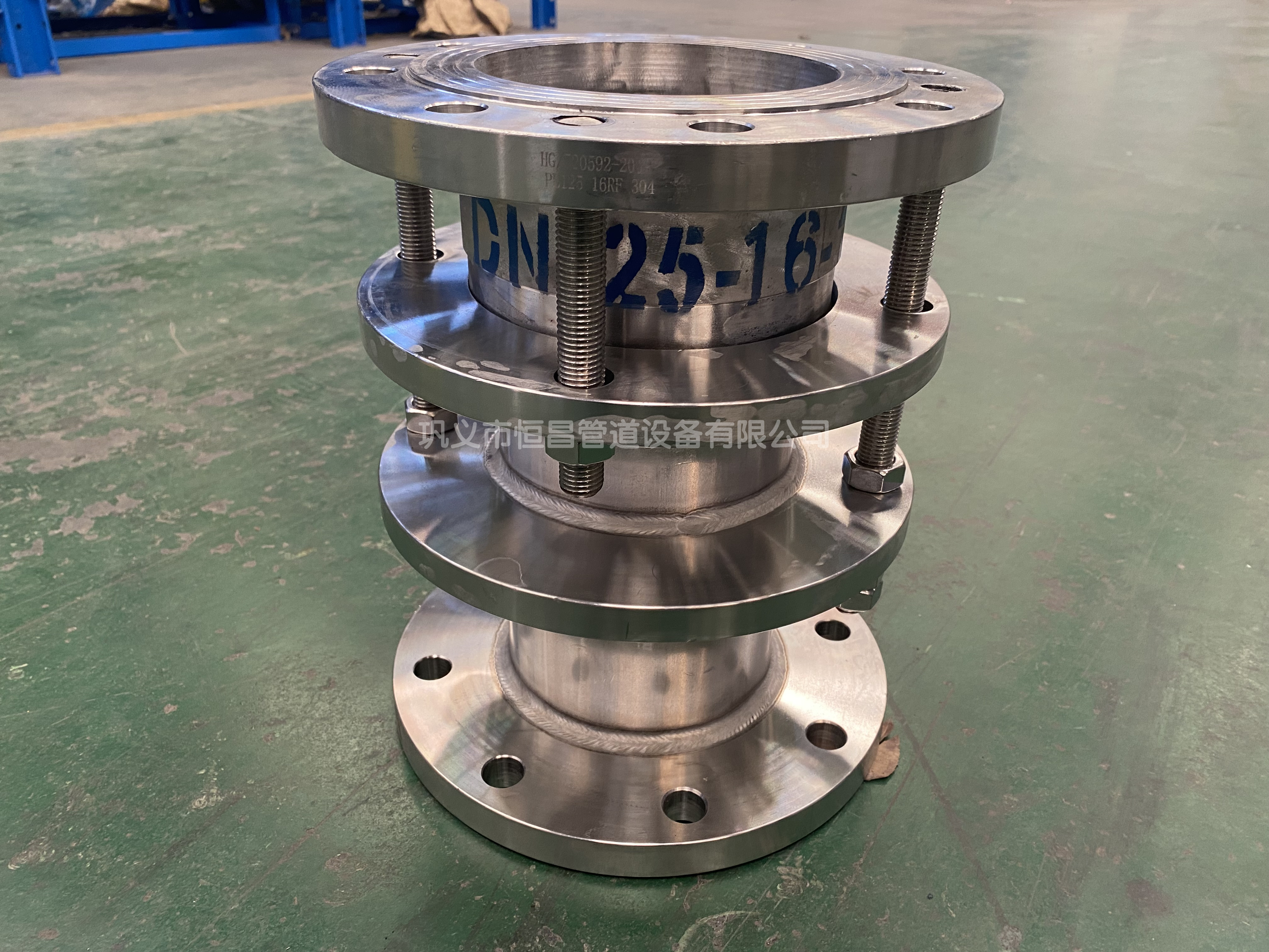 双法兰限位伸缩节的构造,单法兰限位伸缩节调节方法