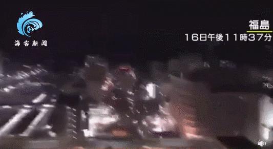 日本发生7.4级地震现场,日本发生7.4级地震