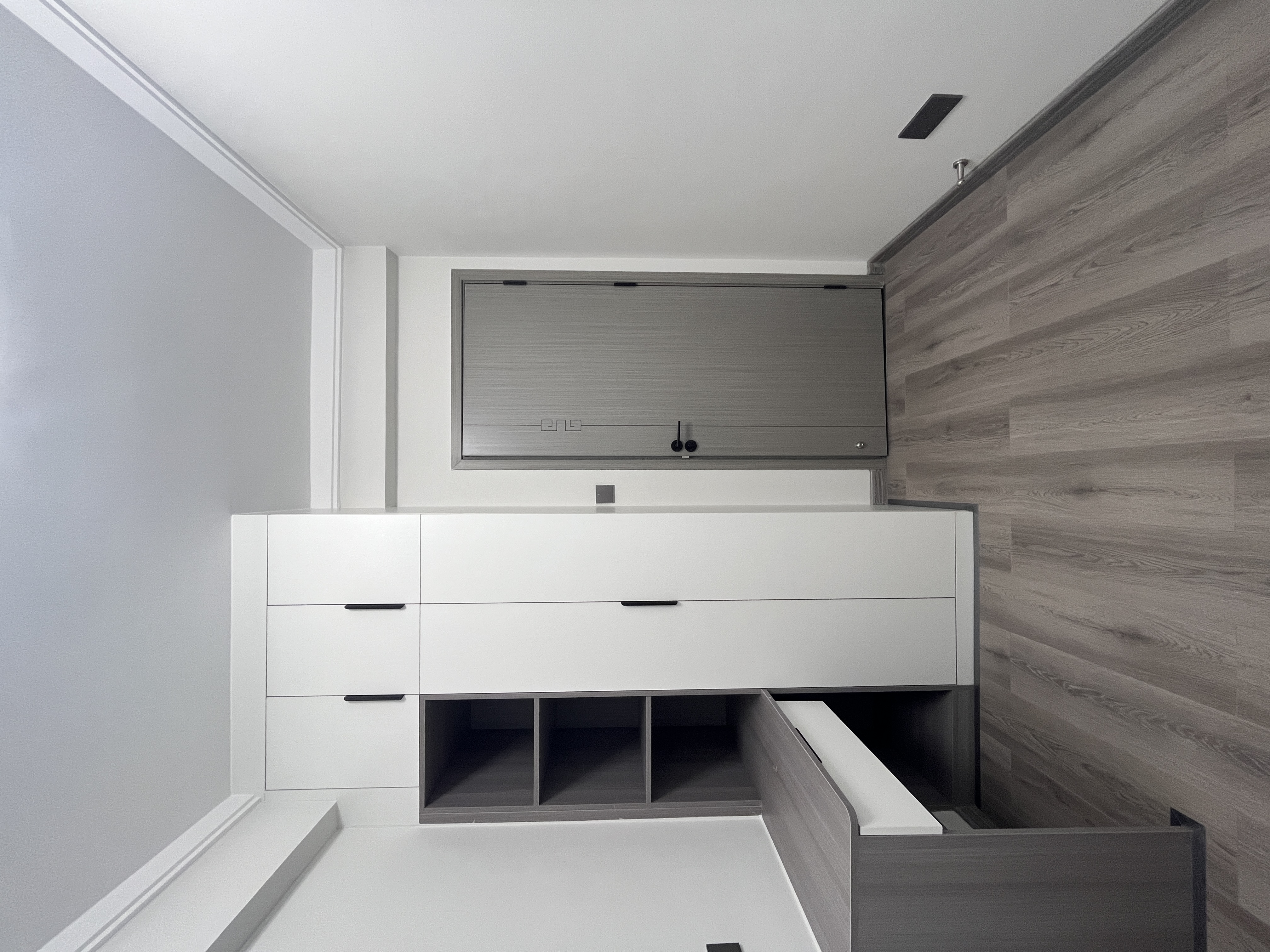 柳州深度空间装饰样板房,柳州钱隆御景装修案例效果图