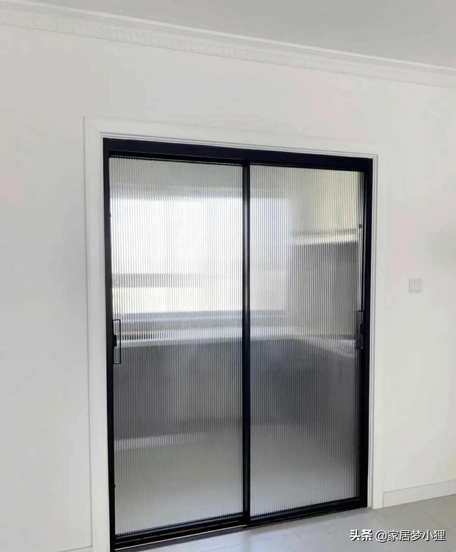 厨房推拉门小窍门图,厨房推拉门讲究推左右吗