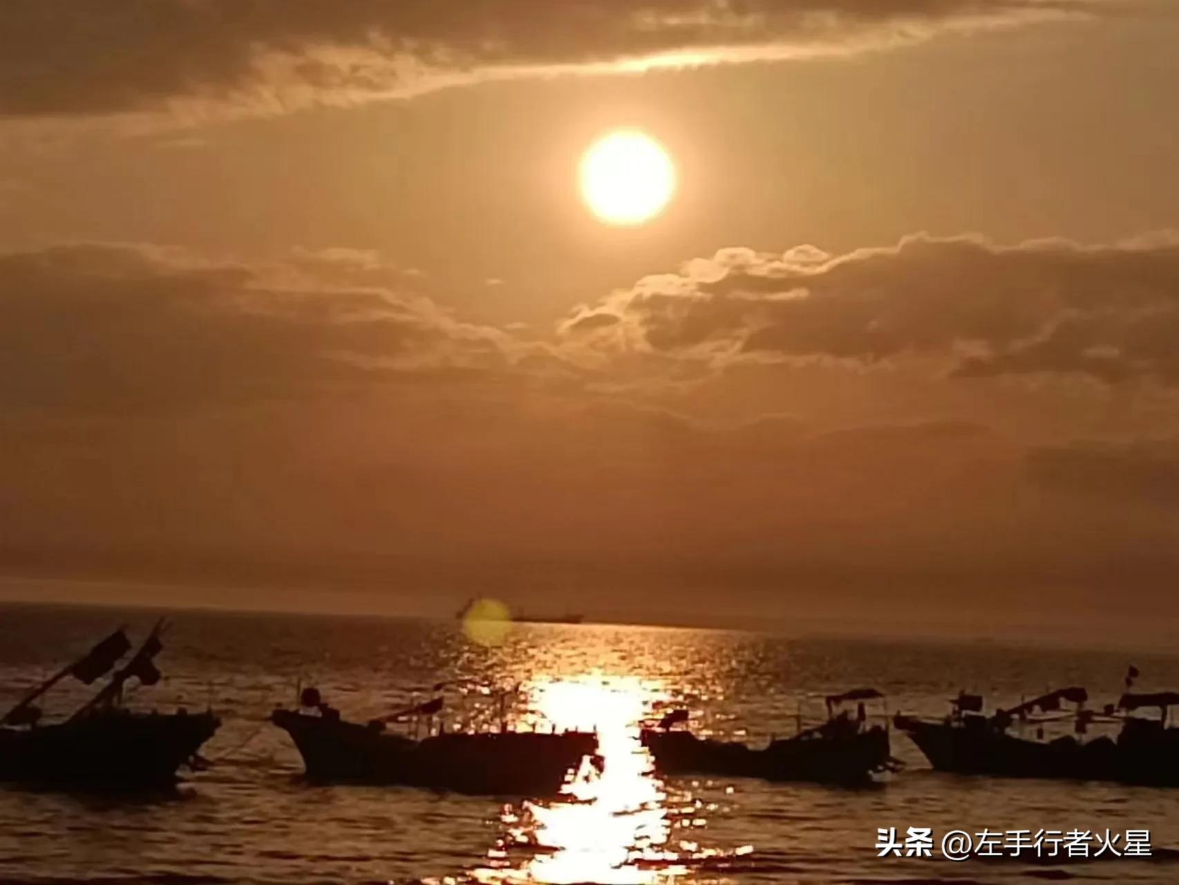 茂名浪漫海岸：落日海景美哉美哉