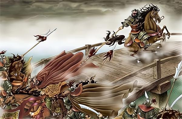 张飞和许褚交手视频老三国演义,三国演义张飞大战许褚