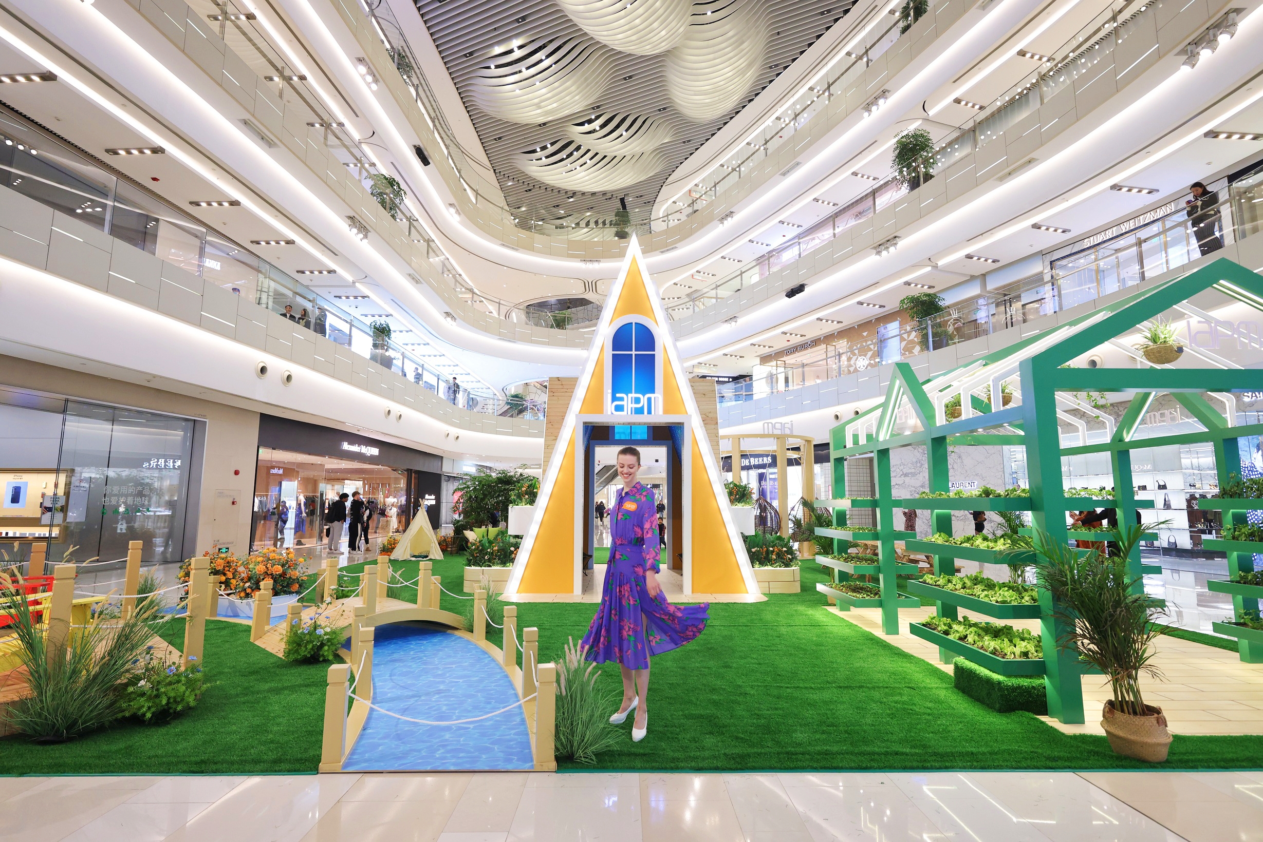 环贸iapm商场森活野趣都市露营季