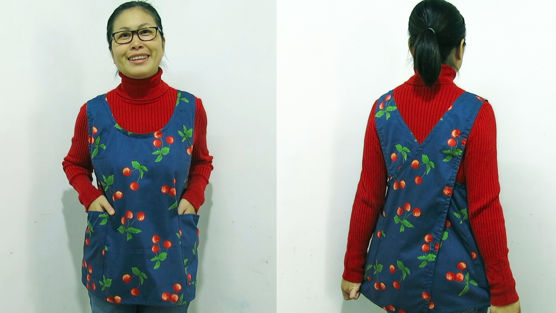 简单大方实用的围裙,好用又实用的围裙