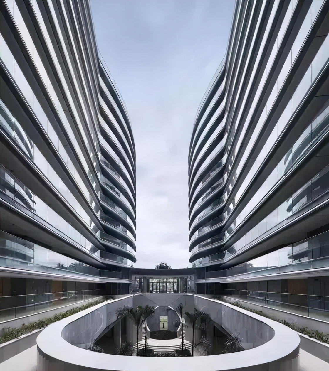 高端住宅立面效果图,高端住宅立面设计