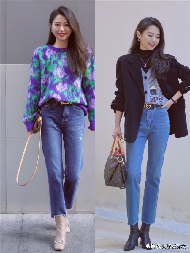 今年流行的平头靴,今秋最火的是平头靴妥妥地显高