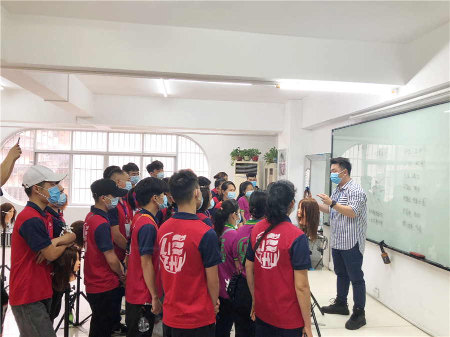 广州美发培训学校剪发教程,美发修剪视频教程大全