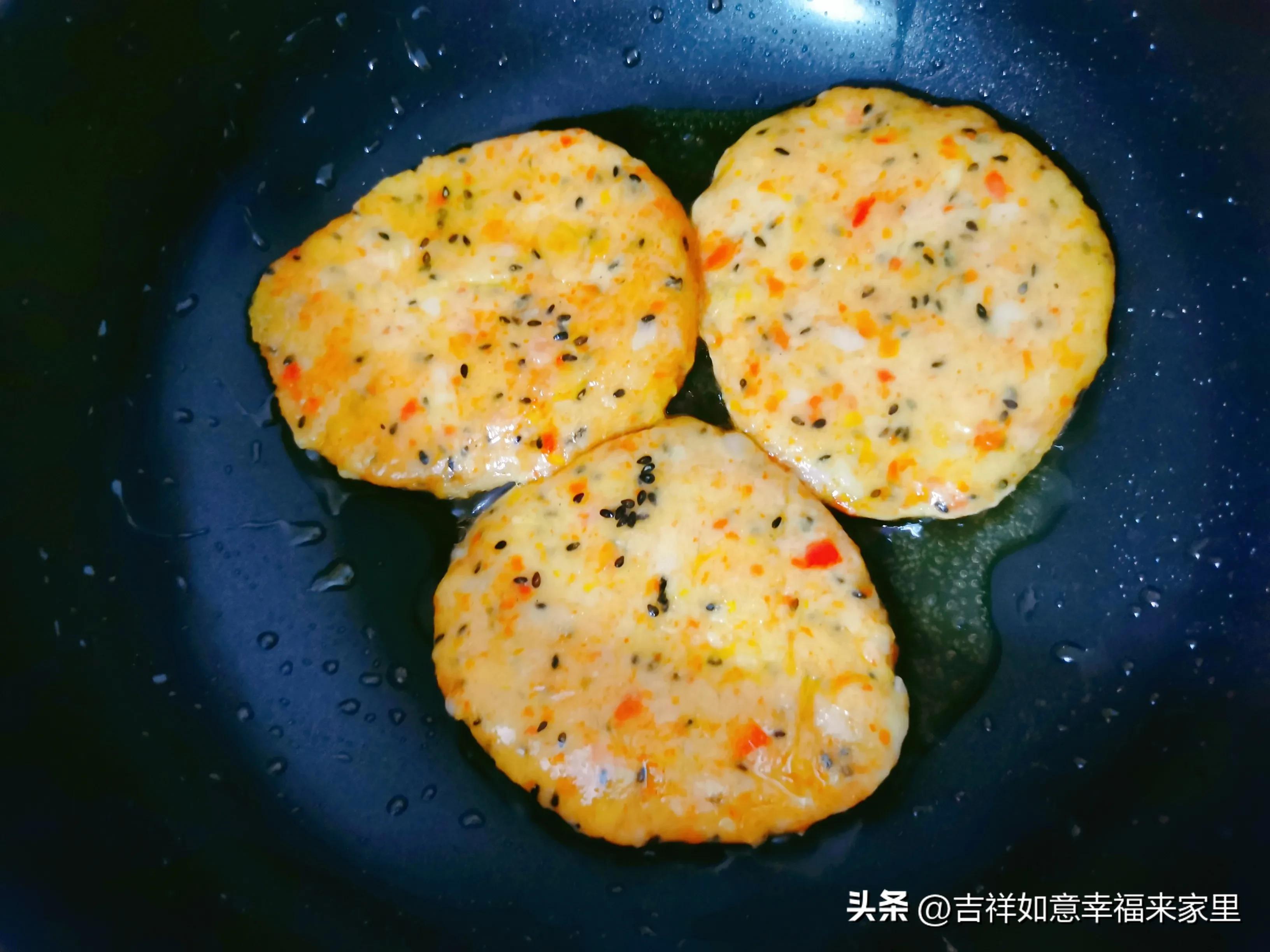 胡萝卜山药营养早餐做法,麻山药鸡蛋胡萝卜早餐