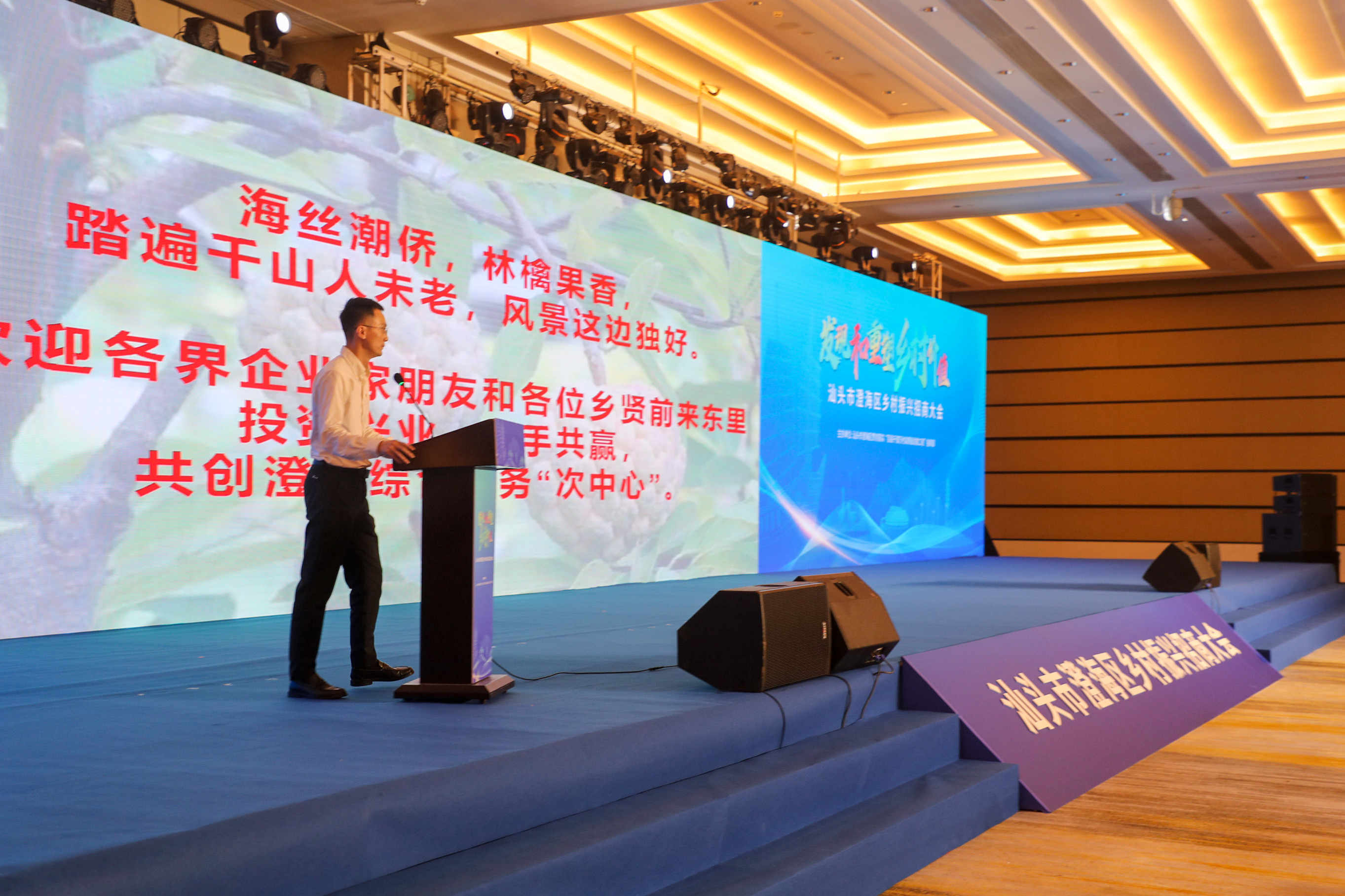 澄海招商大会盐鸿推介项目,澄海区乡村振兴招商引资