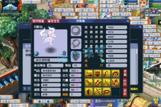 梦幻西游：69罕见力普陀，一点力量不加1525伤害，擂台单挑无敌