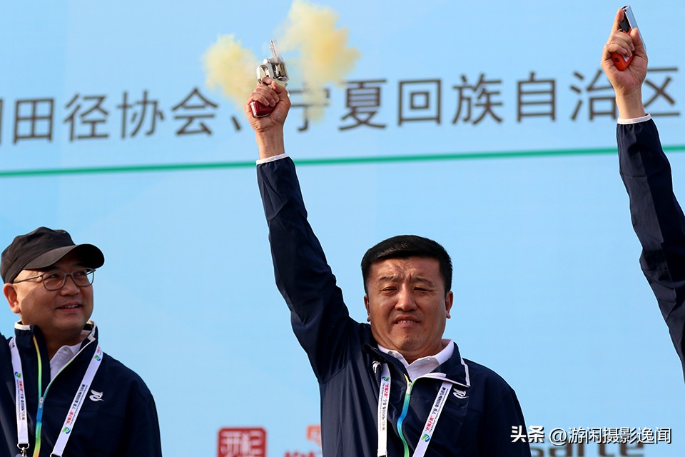 喜迎二十大｜精选照片首届“丝绸之路”宁夏•银川国际马拉松赛