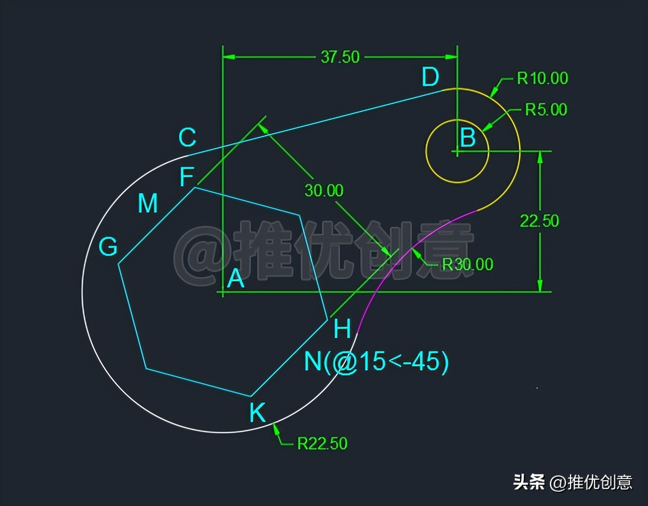 cad的机械制图初学入门图,cad机械制图与识图教程