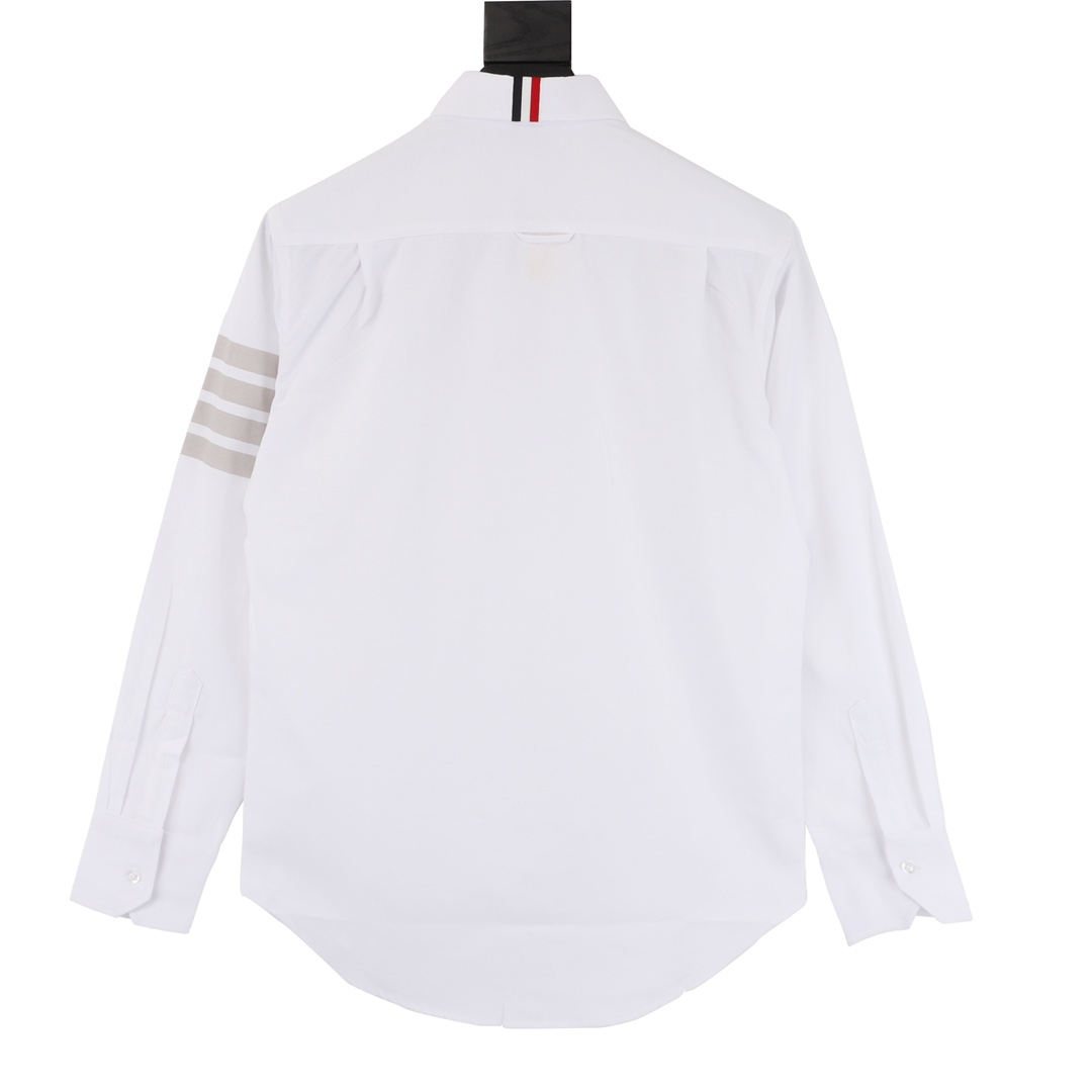 thombrowne蓝色衬衫男穿搭,汤姆·布朗thombrowne男士衬衫