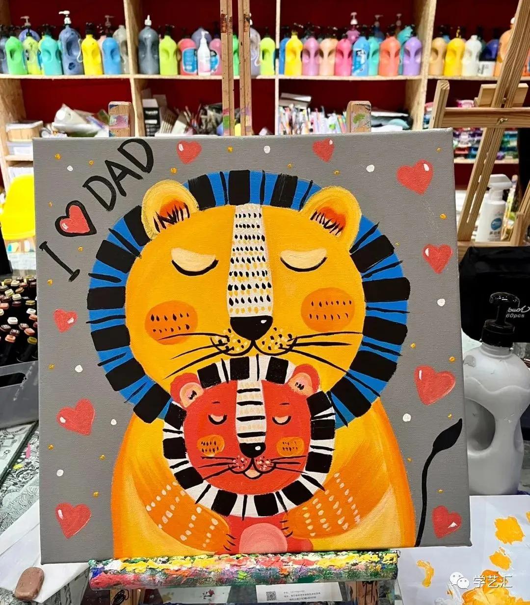 关于父亲节的儿童画简单又漂亮,父亲节的简单画画怎么画