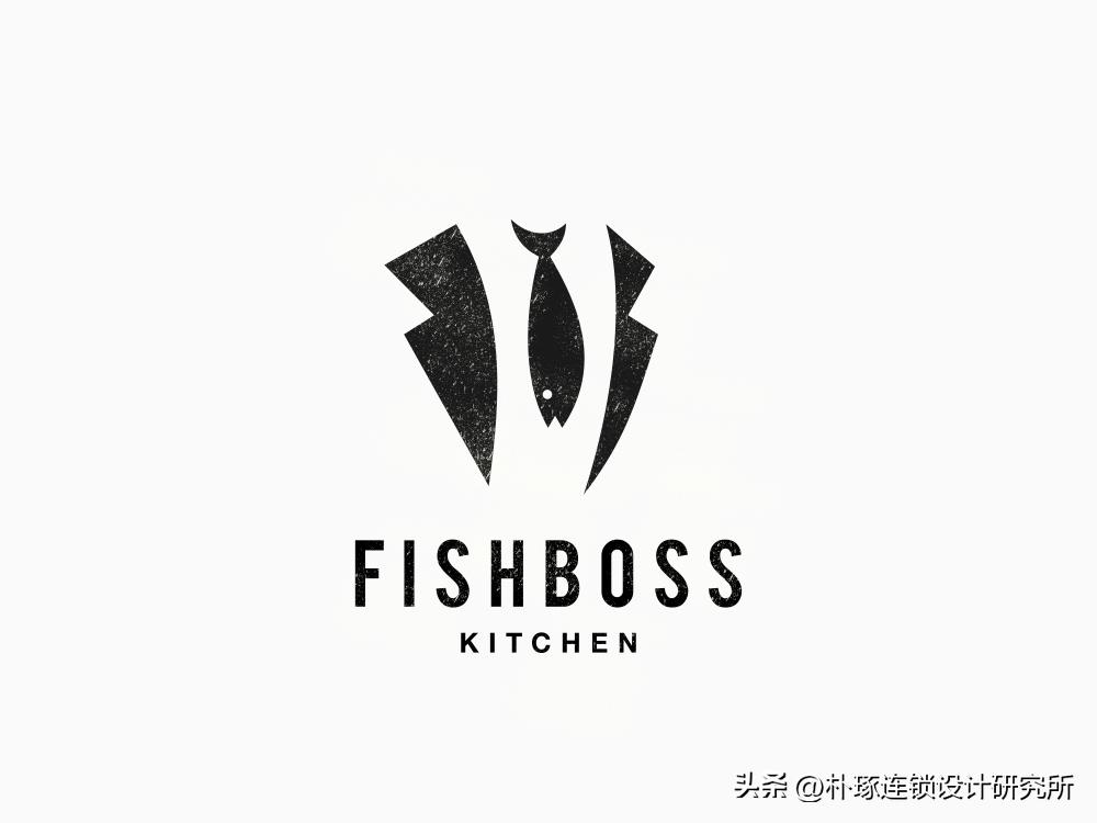 鱼创意logo设计免费,餐饮logo鱼免费设计