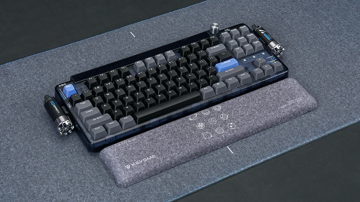 keychronk1机械键盘测评,lunar01键盘