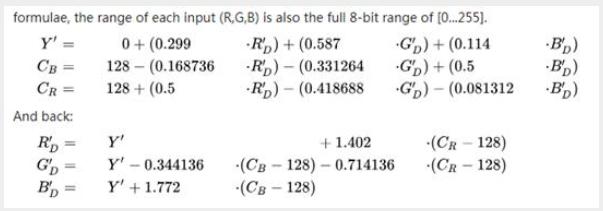 音视频编解码——RGB与YUV转换以及存储格式