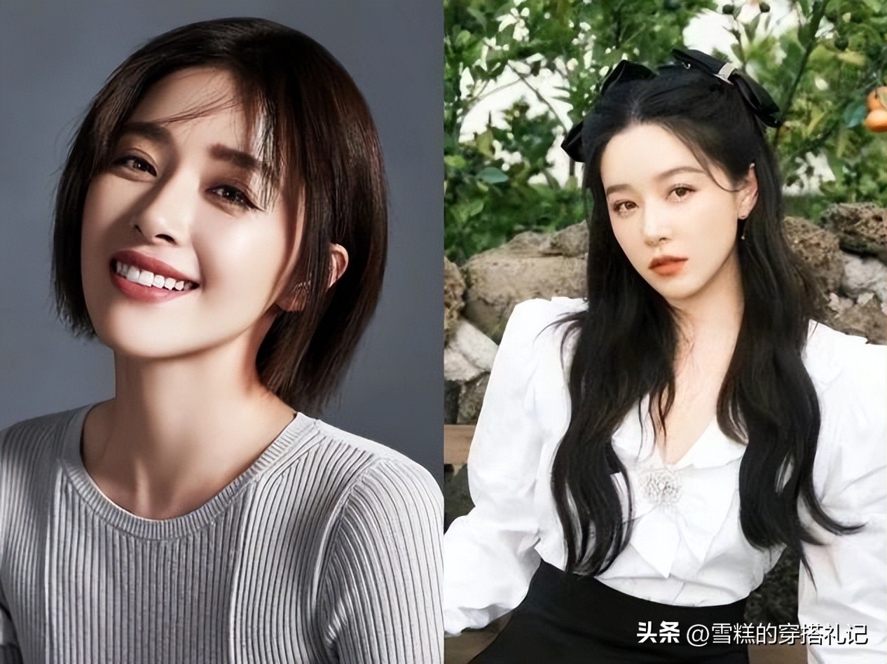 袁泉干练短发发型图片,袁泉最新短发发型图片大全