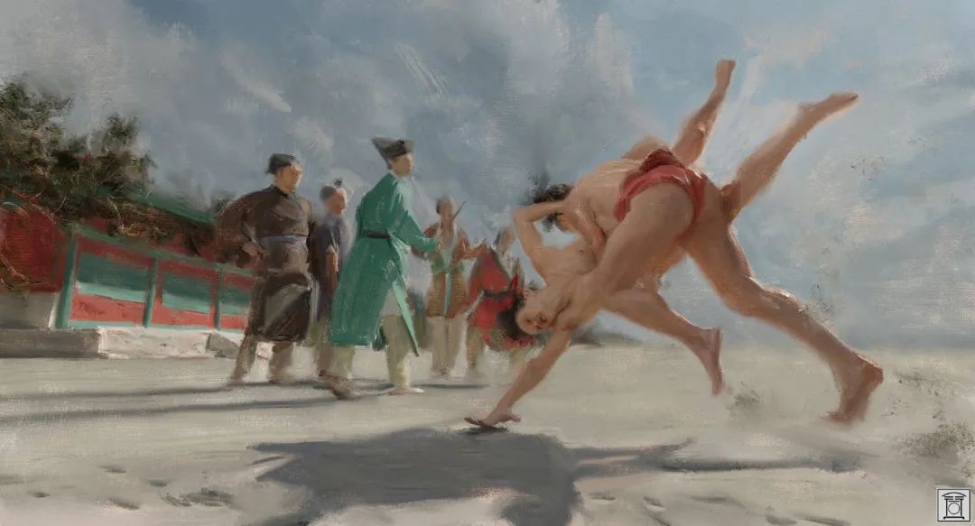 内蒙古校尉,宋代宫廷油画作品欣赏