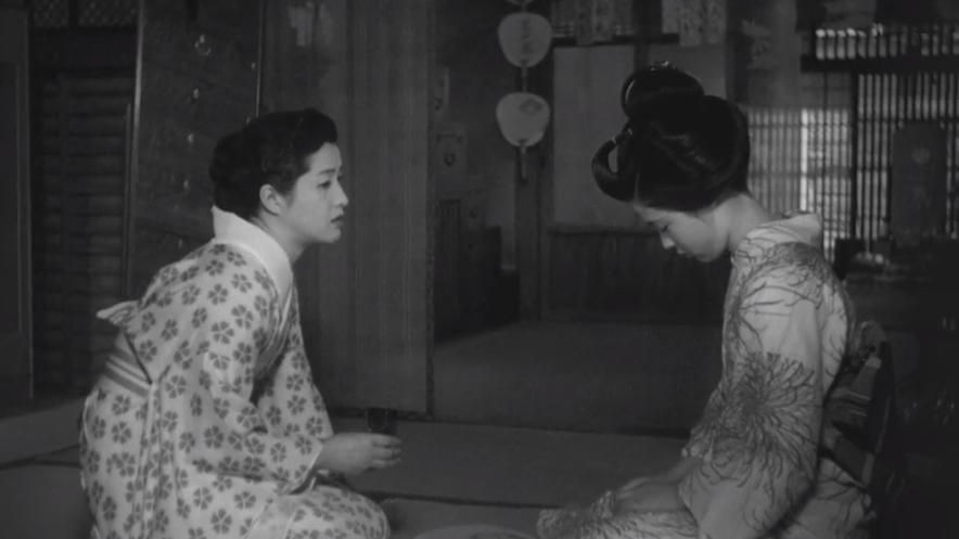 日本电影艺伎经典片段,日本黑白老电影艺妓的悲惨一生