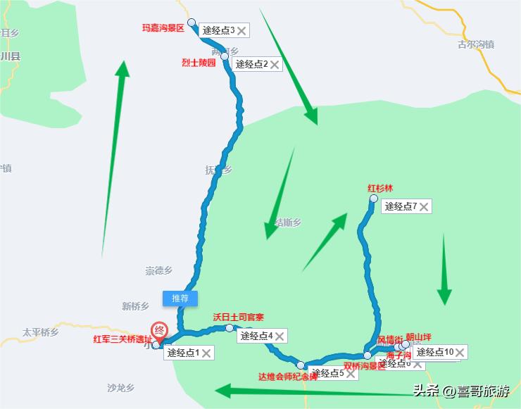 小金县自驾游,四川阿坝小金县旅游景点