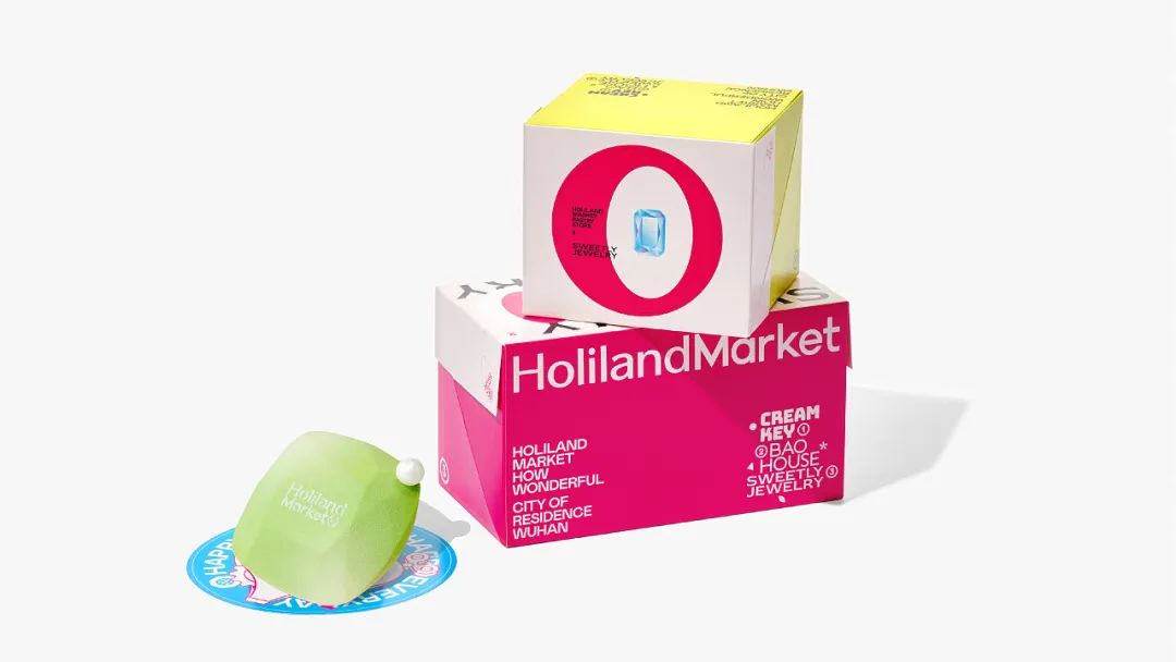 中式糕点国潮风包装盒,极简国潮风食品包装