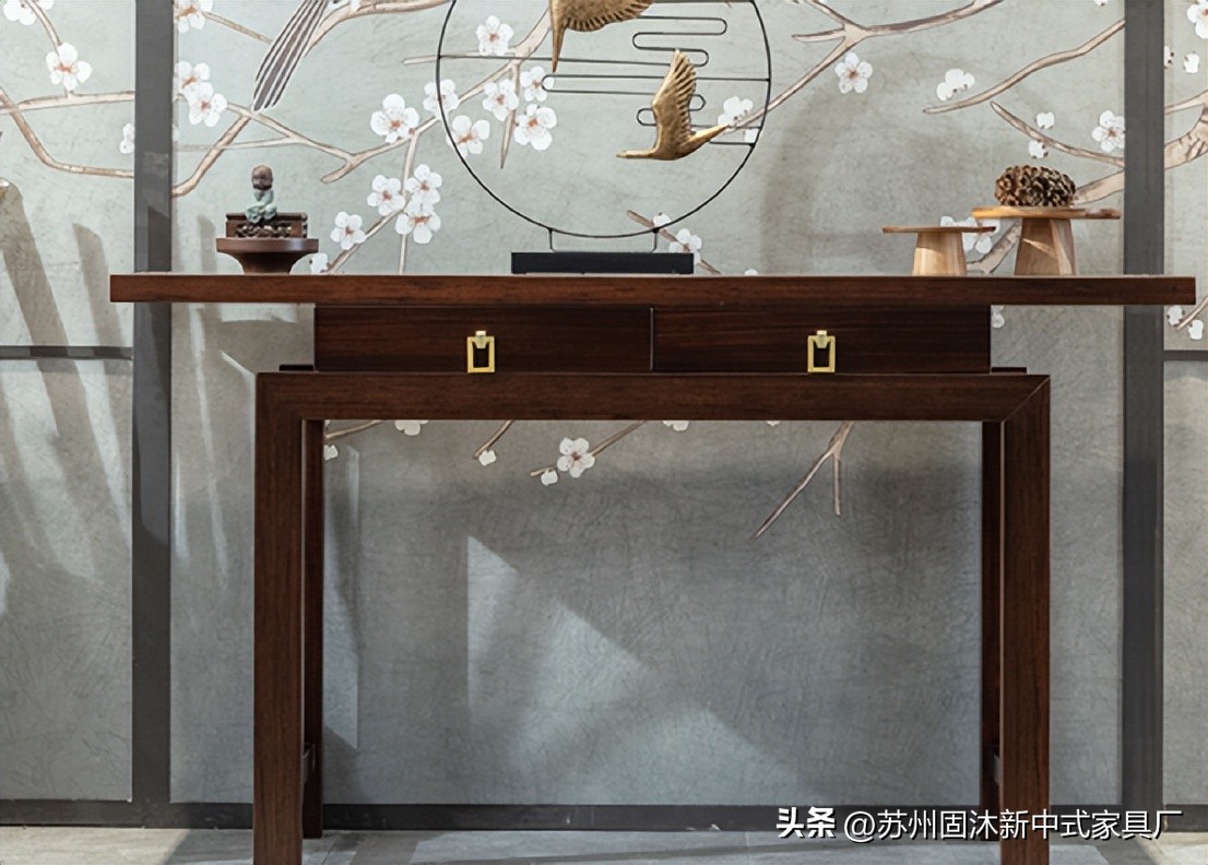 家具是原木风格治愈系小户型,原木家具现代简约风