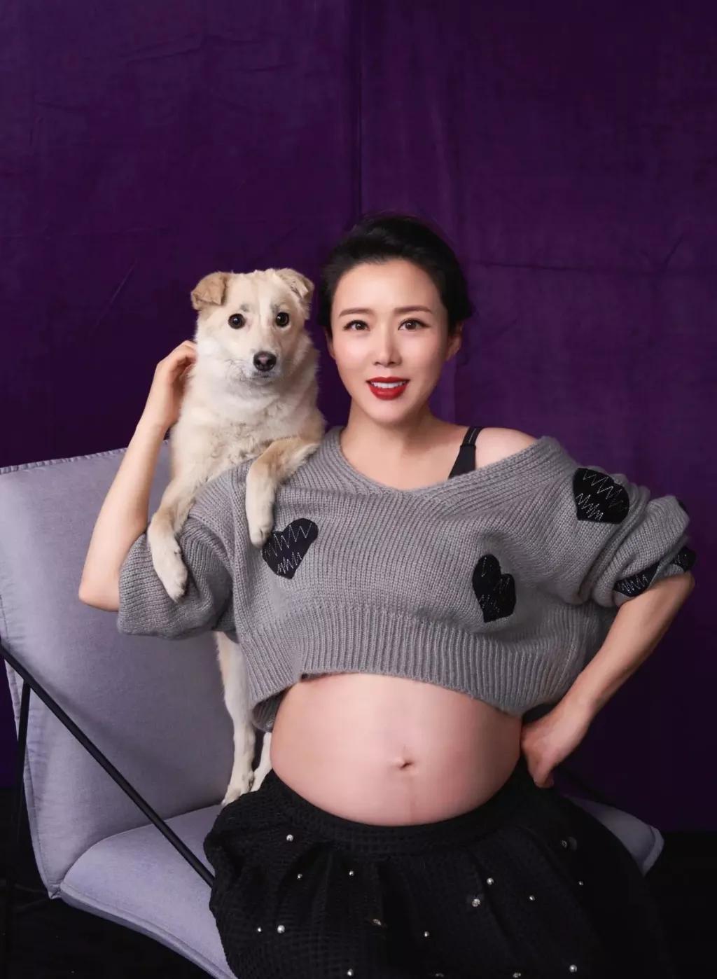 颜丹晨怀孕了吗,颜丹晨晒孕妇照庆44岁生日