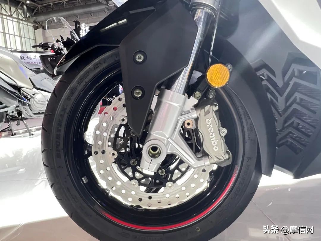 北京摩博会光阳st250试驾,北京摩展光阳krv150