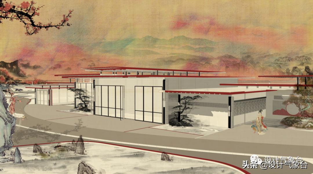 惜败扎哈事务所，但OMA的中国风方案留下一抹惊艳的色彩